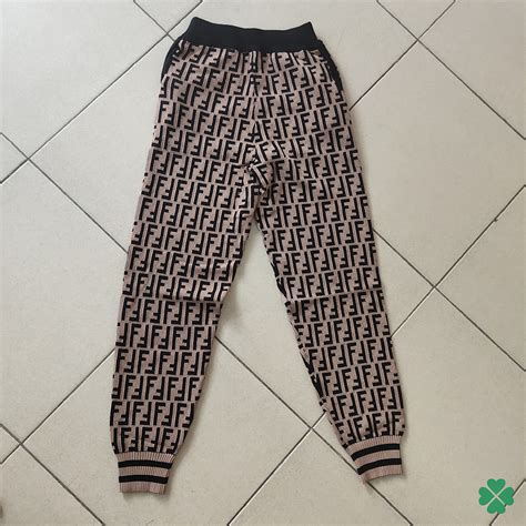 fendi monogram pants replica|fendi clothing for women.